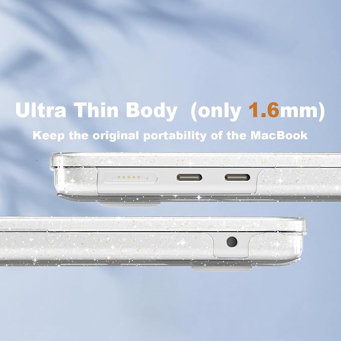 CISSOOK Clear Glitter Star Case - Image 6