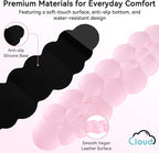 Cloud Wrist Rest for Computer Keyboard, 4-in-1 Memory Foam Leather Cloud - Image 5