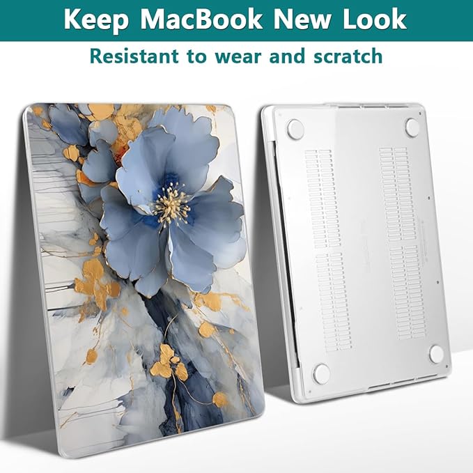 Teryeefi Compatible with M2 M1 MacBook Pro 13 inch Case A2338 A2251 A2289 A2159 - Image 6