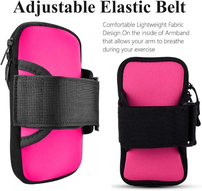 Armband Cell Phone Holder for Running Women, iPhone Armband 16 16e 15 14 13 12 - Image 4