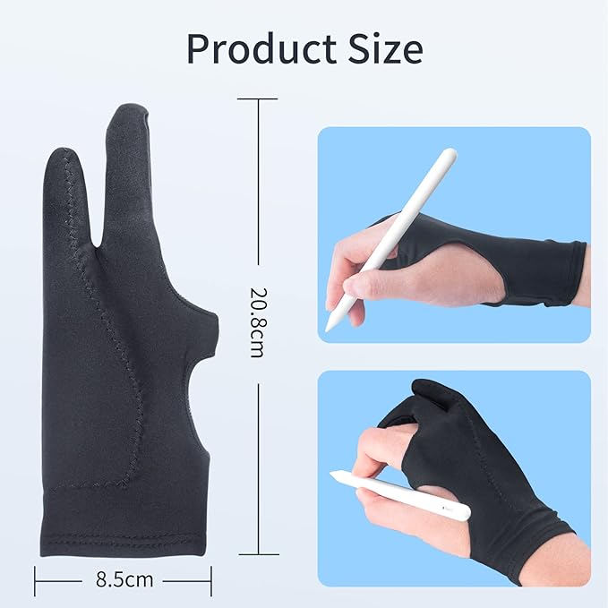 2-Pack Drawing Glove Palm Rejection - Image 7
