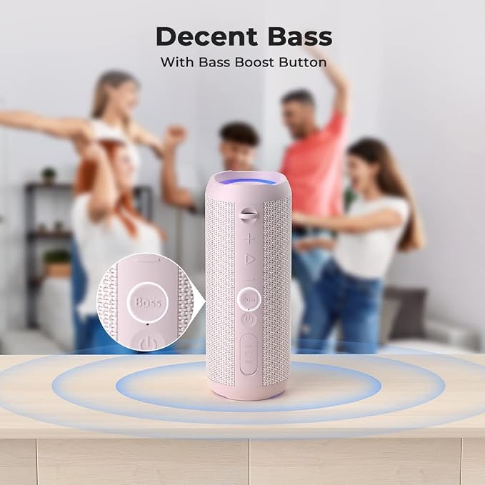 RIENOK Portable Bluetooth Speaker 30W Dual Pairing True Wireless Stereo HD - Image 5