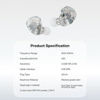Linsoul Kiwi Ears Orchestra Lite Performance Custom 8BA in-Ear Monitor IEM - Image 5