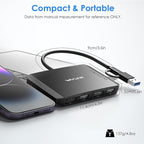 WAVLINK USB C and USB 3.0 to Dual 4K DisplayPort/HDMI Adapter, Displaylink - Image 8
