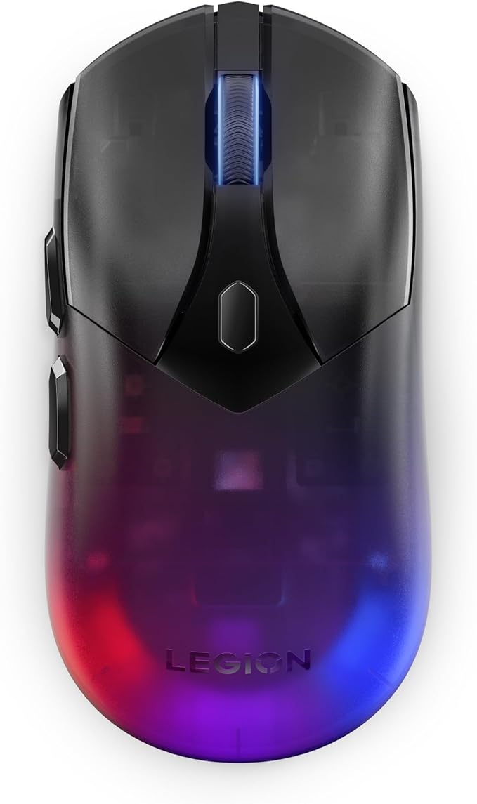 Lenovo Legion M410 Wireless RGB Gaming Mouse – 6 Button Palm Grip Mouse by LENOVO