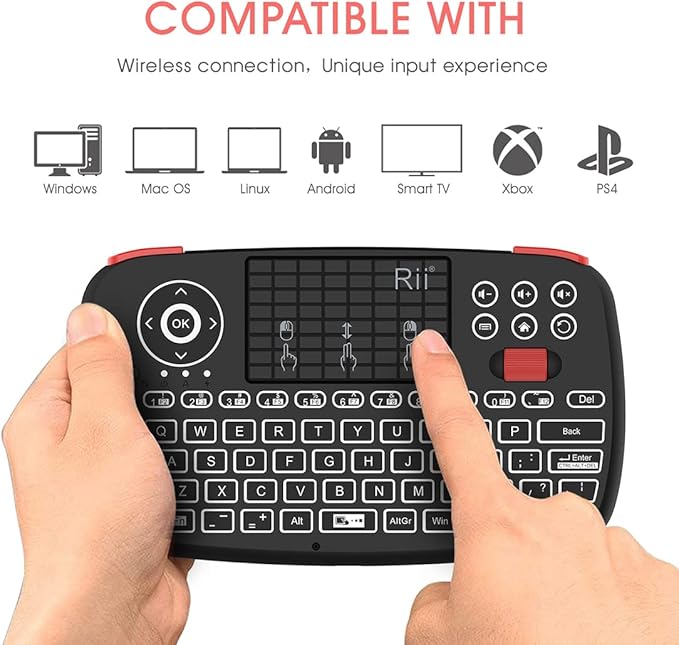 Rii i4 Mini Bluetooth Keyboard - Image 5