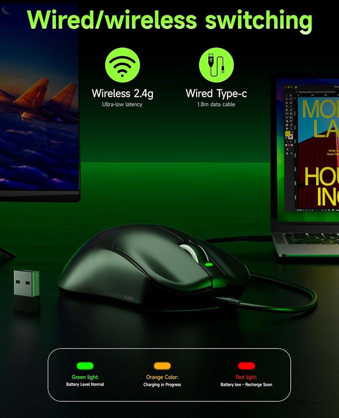 VGN F1 MOBA Wireless Gaming Mouse - Image 7