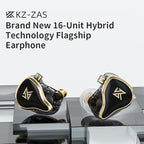 CCA KZ ZAS in Ear Monitor Headphones 16 Units 7BA 1DD Hybrid Drivers HiFi IEM - Image 2