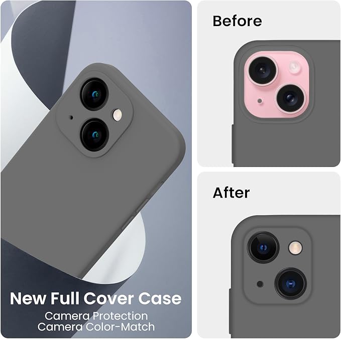 FireNova Designed for iPhone 15 Case, Silicone Upgraded Phone Case with - Image 3