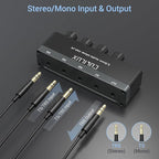 Cubilux 4-Channel 3.5mm Audio Mixer, Ultra-Low-Noise Mini Audio Mixer - Image 5