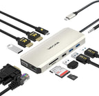 WAVLINK USB C Docking Station Dual Monitor by WAVLINK%C2%AE