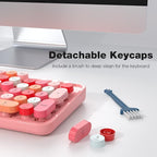 KNOWSQT Wireless Keyboard and Mouse Combo, USB Receiver Plug and Play, - Image 3