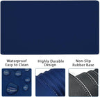 Large Keyboard Mouse Pad Set, Extended Mouse Pad+Keyboard Wrist Rest Support - Image 3