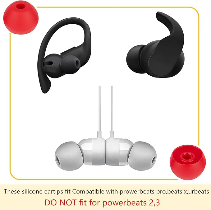 Ear Bud Covers Silicone Replacement Earbud Tips Compatible - Image 3