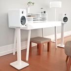 Kanto SP26PLW 26 Inch Bookshelf Speaker Stand - Image 8