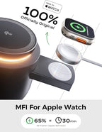 MFI Certified by Apple, 4 in 1 Magsafe Wireless Charging Station, Qi2 15W - Image 2