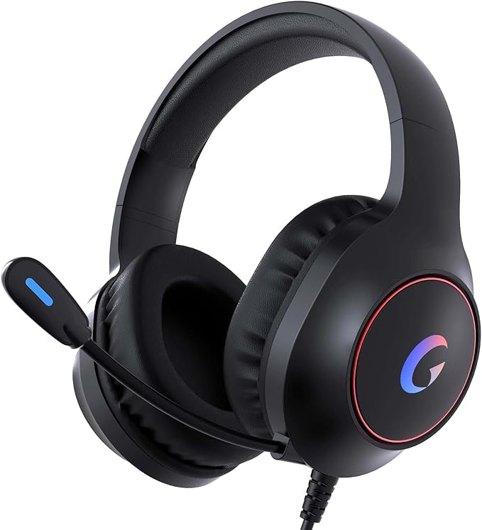 CM7002 Gaming Headset for PS5, Xbox Series, Surround Sound RGB Gaming Headphones by syndesmosGamingHeadset