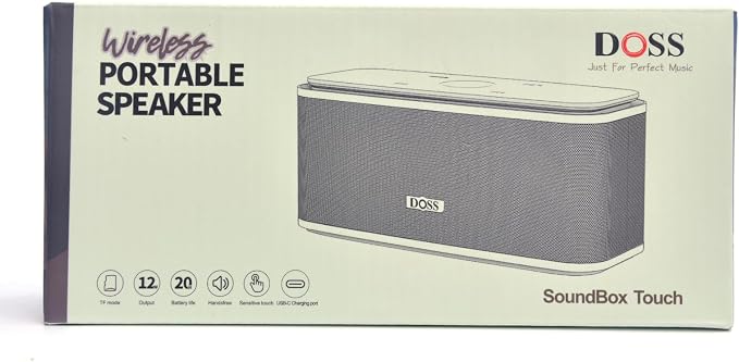 DOSS SoundBox Touch Wireless Bluetooth Speaker - Image 10