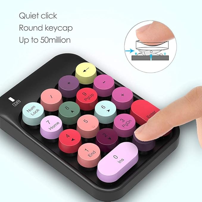 FELICON Wireless Numeric Keypad 18 Keys - Image 5