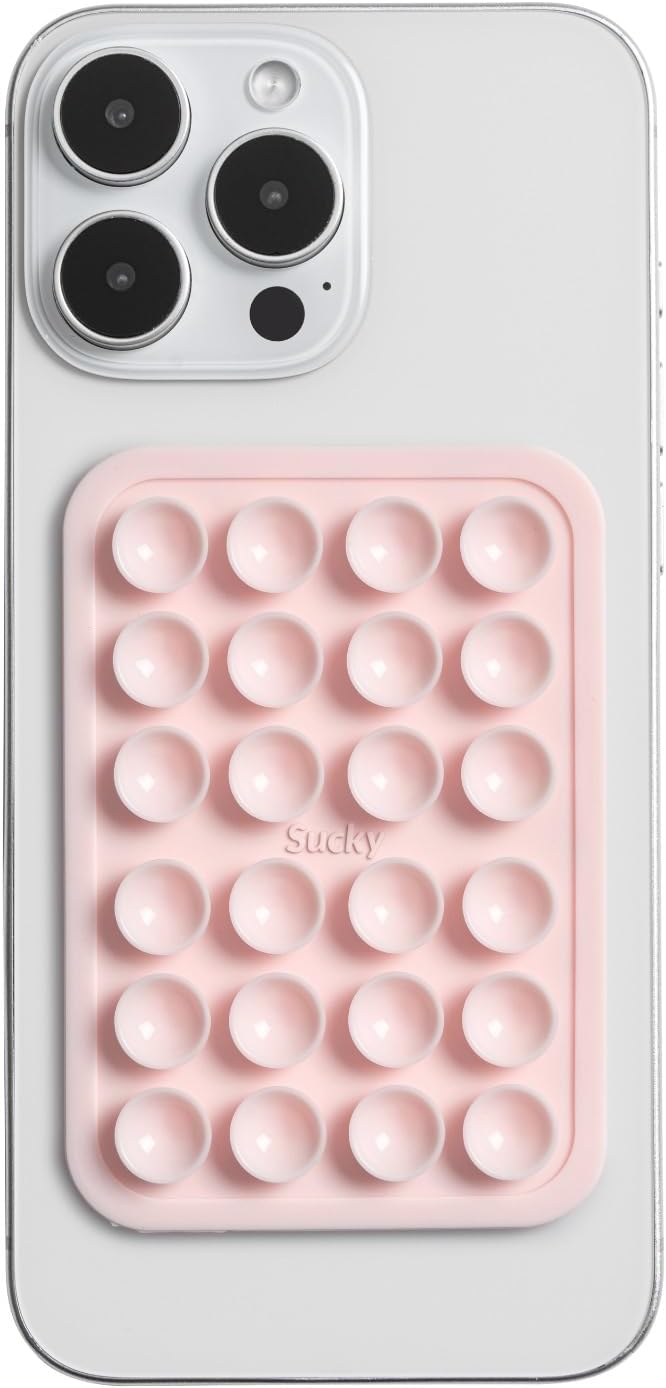 SUCKY Silicone Suction Phone Case Adhesive Octo Cup Buddy Mount by Sucky