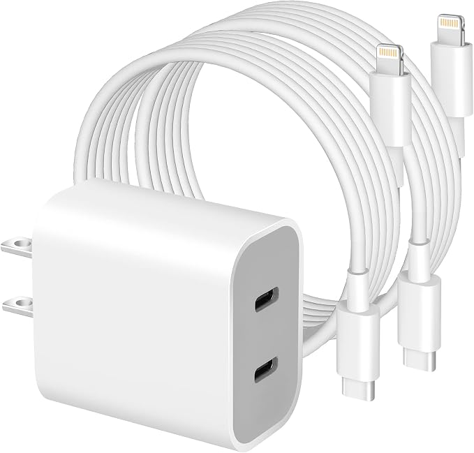 iPhone 14 Super Fast Charger, Dual Port USB C Chargers, iPhone Charger Fast by SpeedScope