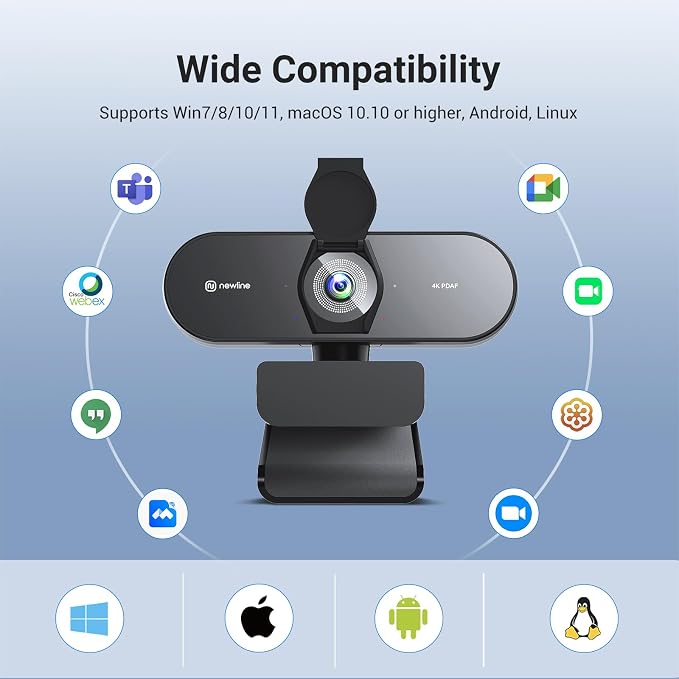 N newline 4K Webcam for PC - Image 8