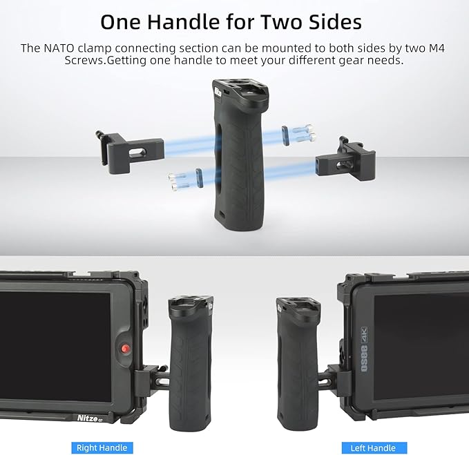 Nitze Ergonomic NATO Side Handle - Image 5