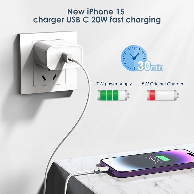 Fast Charging for iPhone 16 15 Charger - Image 2