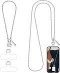 Metal Phone Chain, Crossbody Detachable Phone Lanyard by Derraffina