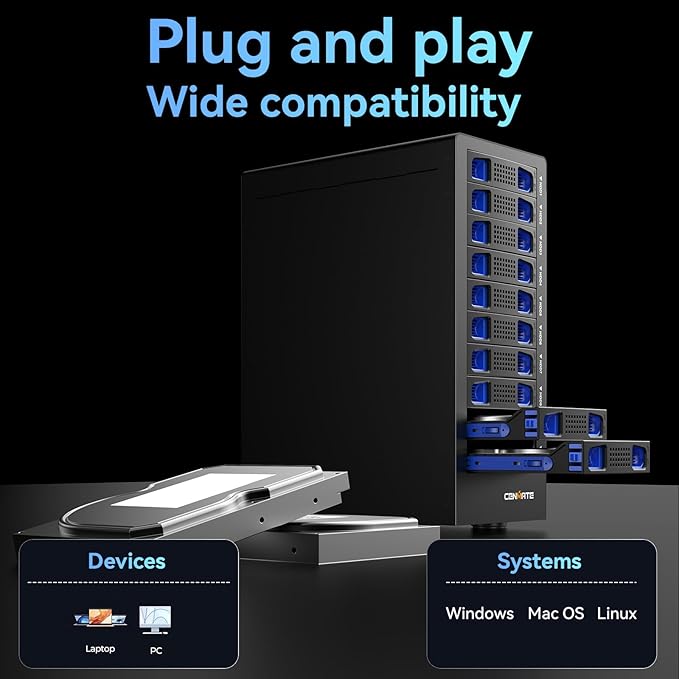 10 Bay Hard Drive RAID Enclosure - Image 6