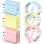 Compatible with iPhone 14 13 12 Charger, 20W Fast Charging Wall Charger by happymovement