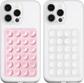 2 Pack Silicone Suction Phone Case Mount, Silicon Adhesive Phone Grip by LvShuLiangPin