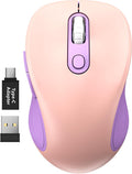 WisFox 2.4G Wireless Mouse for Laptop, Ergonomic Computer Mouse by Bringyouqualityproducts