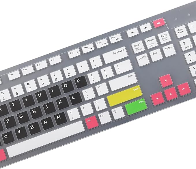 Keyboard Cover Skin for Dell KM636 KB216 KB216t KB216d KB216p Wired & Wireless - Image 4