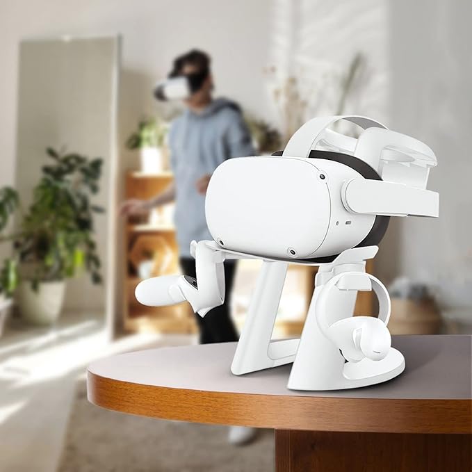 TNP VR Headset Stand for Oculus Quest 2 Holder Touch Controller Display Stand - Image 8