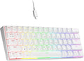 Newmen GM610 60% Wireless Mechanical Gaming Keyboard, Wired/Bluetooth/2.4G by NEWMEN