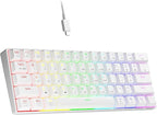Newmen GM610 60% Wireless Mechanical Gaming Keyboard, Wired/Bluetooth/2.4G by NEWMEN