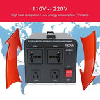 Yinleader 1000W Voltage Converter Transformer 1000 Watt Step Up/Down Converter - Image 6