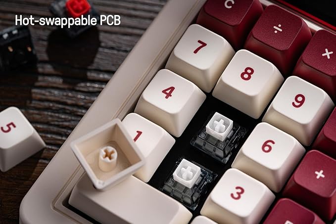 8Bitdo 18 Keys Retro Mechanical Numpad, Supports PC Numpad & Standard - Image 6
