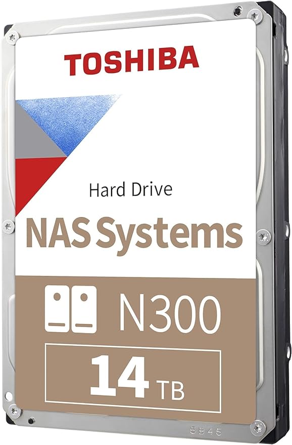 Toshiba N300 14TB NAS 3.5-Inch Internal Hard Drive by Toshiba