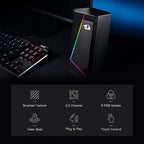 Redragon GS520 RGB Desktop Speakers, 2.0 Channel PC Computer Stereo Speaker - Image 3