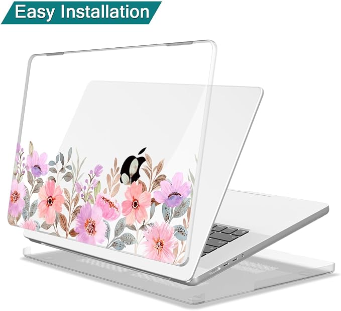 Teryeefi for 2024 2023 2021 MacBook Pro 14 inch Case M4/M3/M2/M1, Plastic Hard - Image 5