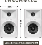 SW203 4.0 Computer Speakers - 60W 4-Way DSP Control 3D Immersive Sound - 3" - Image 2