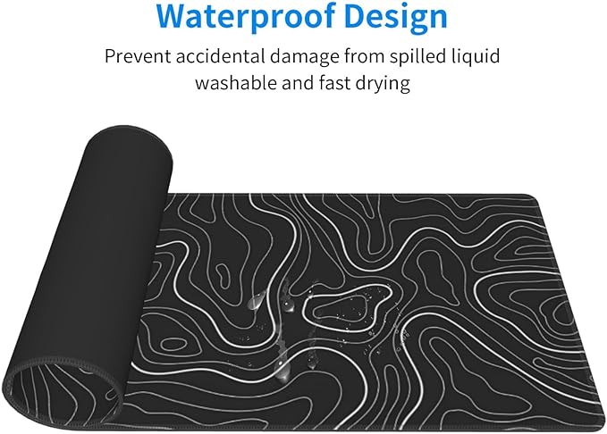 Extended Gaming Mouse Pad, Large Gaming Mouse Waterproof - Image 3