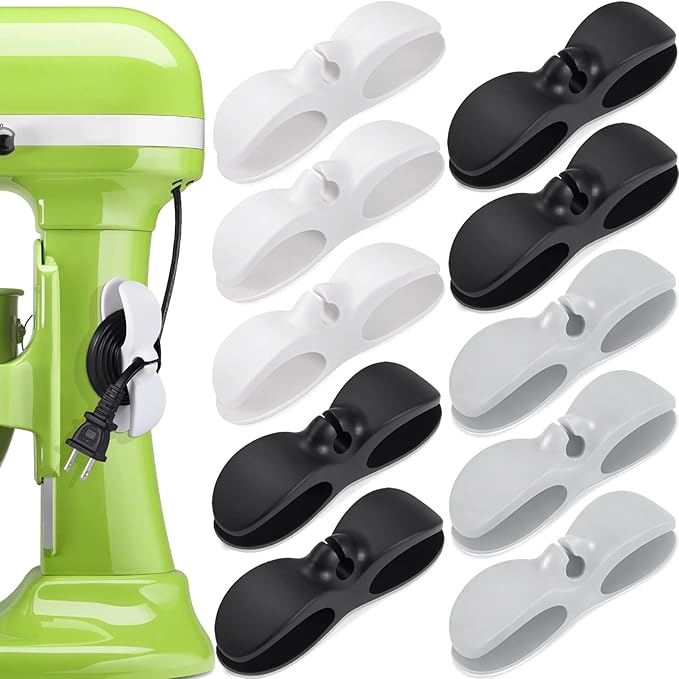 Cord Organizer for Appliances, Cord Holder Cord Wrapper for Appliances Stick on by SisBroo