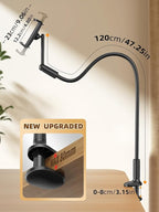 SAIJI 47" Gooseneck Kindle Holder, Tablet Holder - Image 7