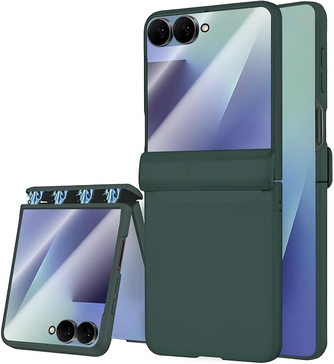 STORMTAL for Samsung Galaxy Z Flip 7 Case, Hinge Protection, Built-in Screen by STORMTAL