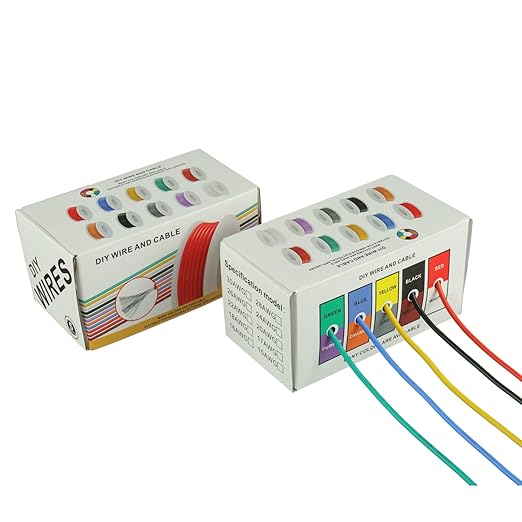 BOJACK 16 AWG Flexible Silicone Wire Electric Wire Hook up Wire Kit 300V Cables - Image 4