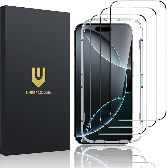 UNBREAKcable 3-Pack Screen Protector by UNBREAKcable