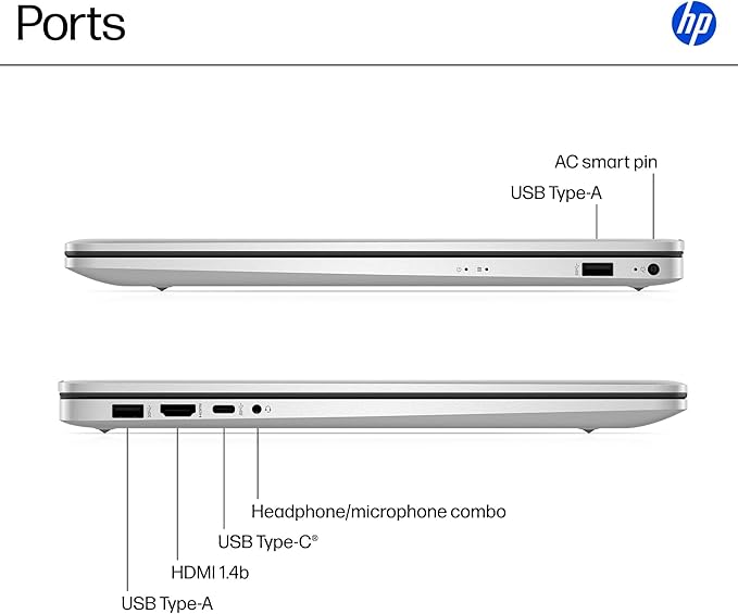 HP 17 Laptop for Business, Long Battery Life, Narrow Bezel, Numeric Keypad - Image 6